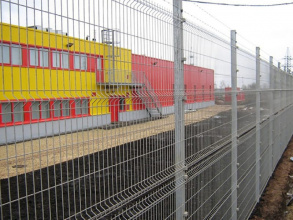 3D заборы для спортивной площадки 60 метров